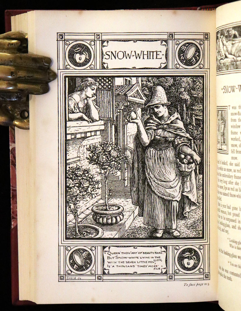 1882 Rare First Edition - Brothers Grimm's FAIRY TALES illustrated by Walter Crane.