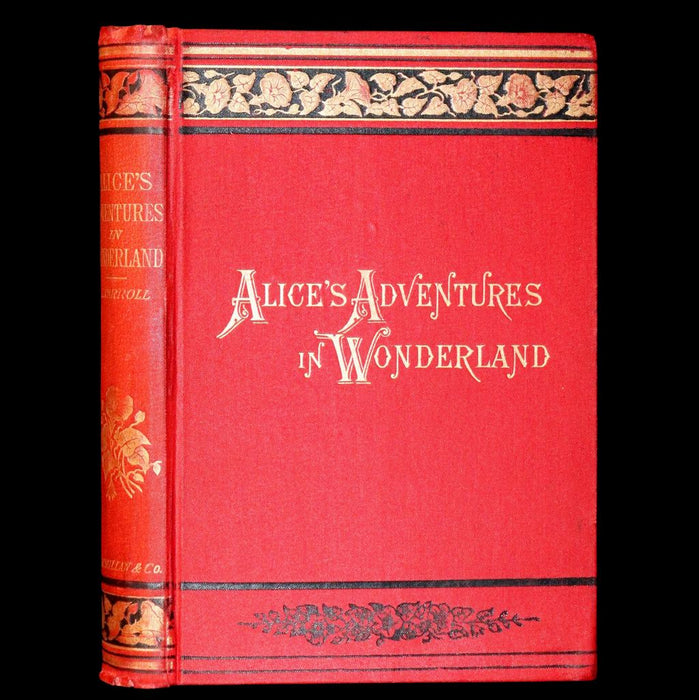 1888 Scarce early edition - Alice's Adventures in Wonderland by Lewis Carroll.