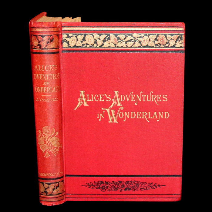 1888 Scarce early edition - Alice's Adventures in Wonderland by Lewis Carroll.