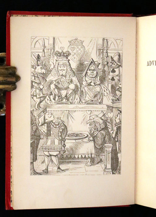 1888 Scarce early edition - Alice's Adventures in Wonderland by Lewis Carroll.