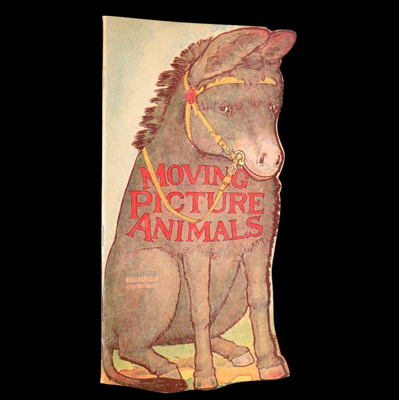 1914 Rare Book - Moving Picture Animals with 120 Different Animals and Birds by R. H. Garman.