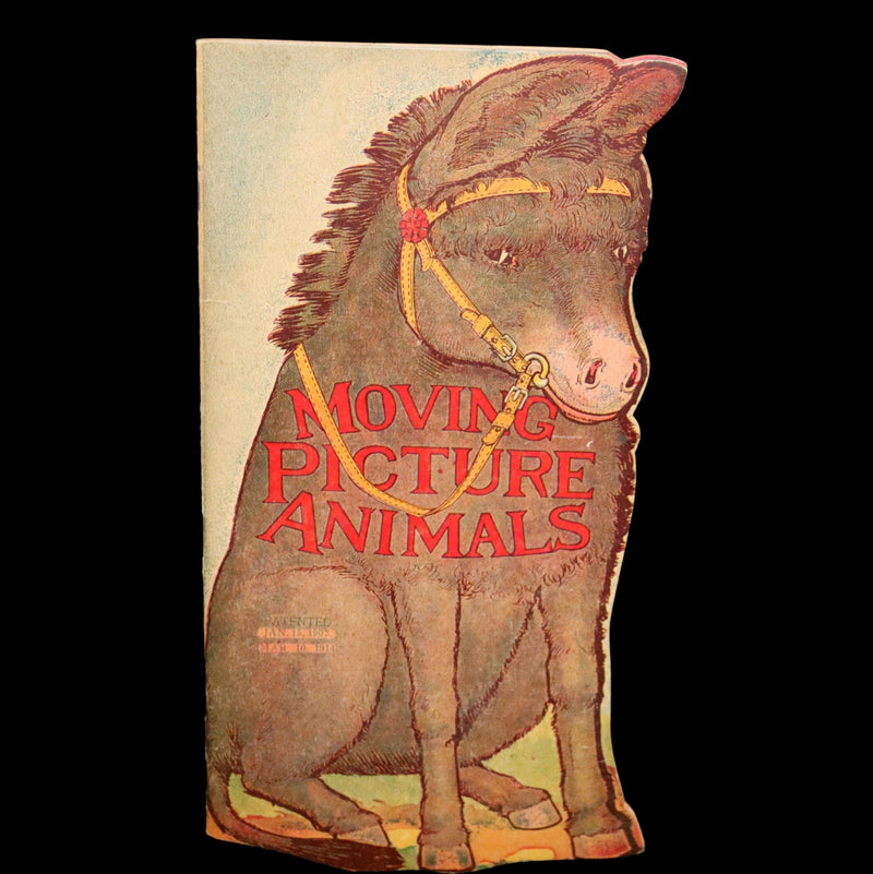1914 Rare Book - Moving Picture Animals with 120 Different Animals and Birds by R. H. Garman.