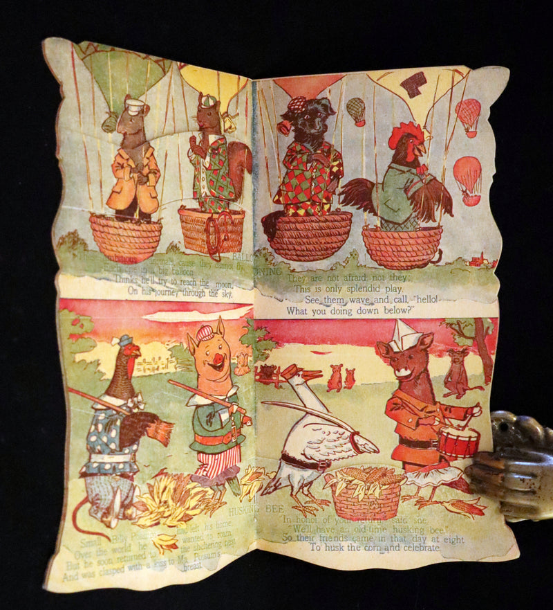 1914 Rare Book - Moving Picture Animals with 120 Different Animals and Birds by R. H. Garman.