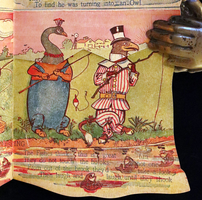 1914 Rare Book - Moving Picture Animals with 120 Different Animals and Birds by R. H. Garman.