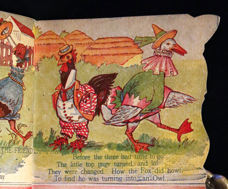 1914 Rare Book - Moving Picture Animals with 120 Different Animals and Birds by R. H. Garman.