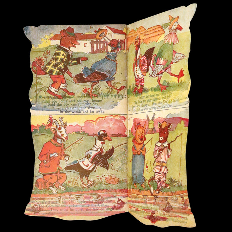 1914 Rare Book - Moving Picture Animals with 120 Different Animals and Birds by R. H. Garman.