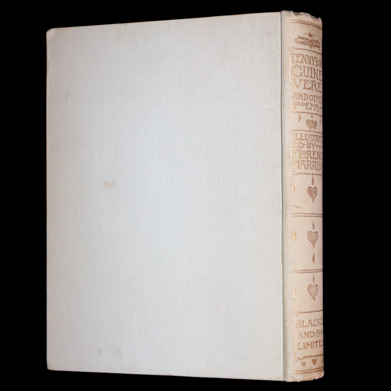 1912 Rare First Edition - Tennyson's Guinevere Illustrated by Pre-Raphaelite Florence Harrison.