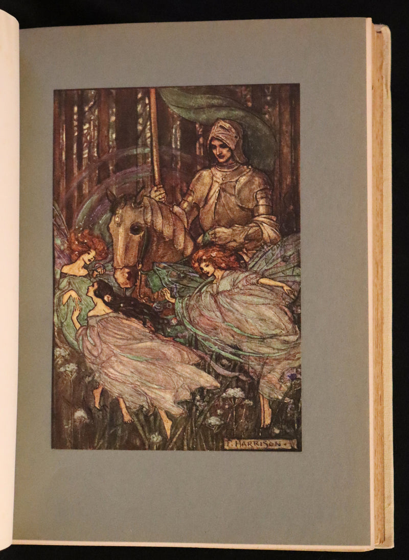 1912 Rare First Edition - Tennyson's Guinevere Illustrated by Pre-Raphaelite Florence Harrison.