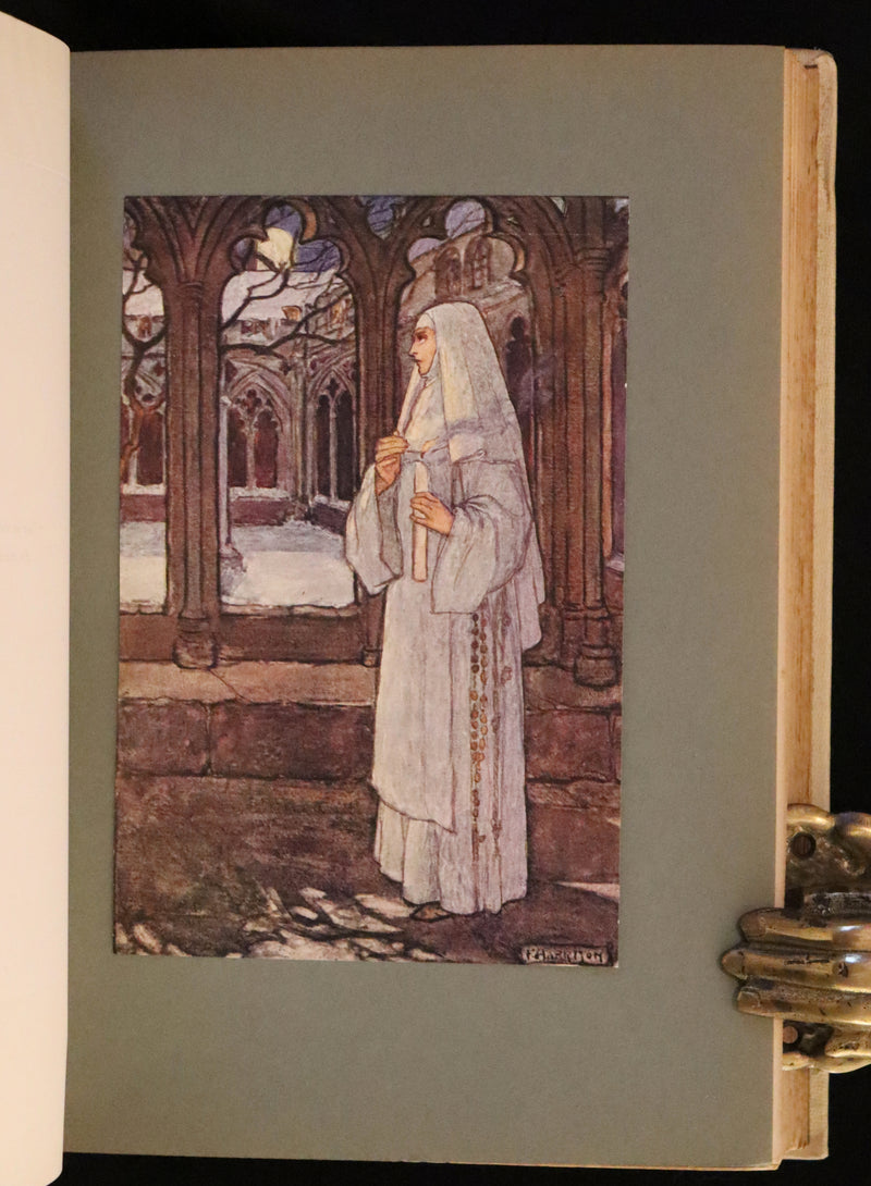 1912 Rare First Edition - Tennyson's Guinevere Illustrated by Pre-Raphaelite Florence Harrison.