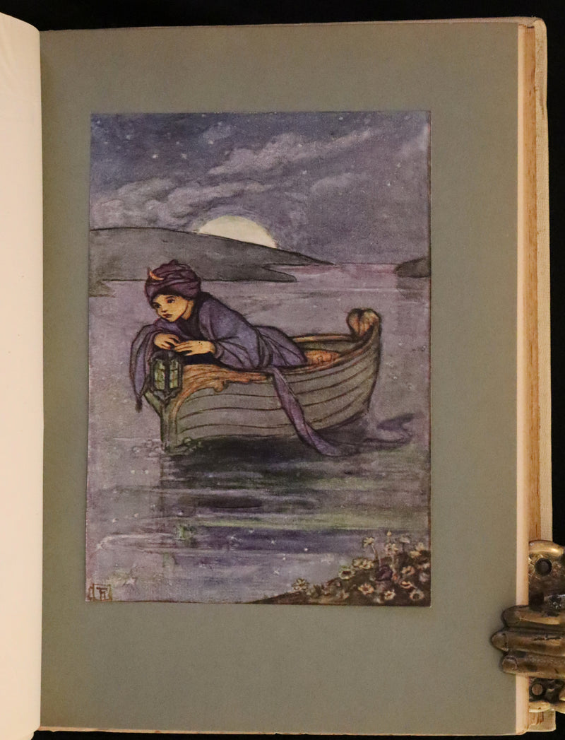 1912 Rare First Edition - Tennyson's Guinevere Illustrated by Pre-Raphaelite Florence Harrison.