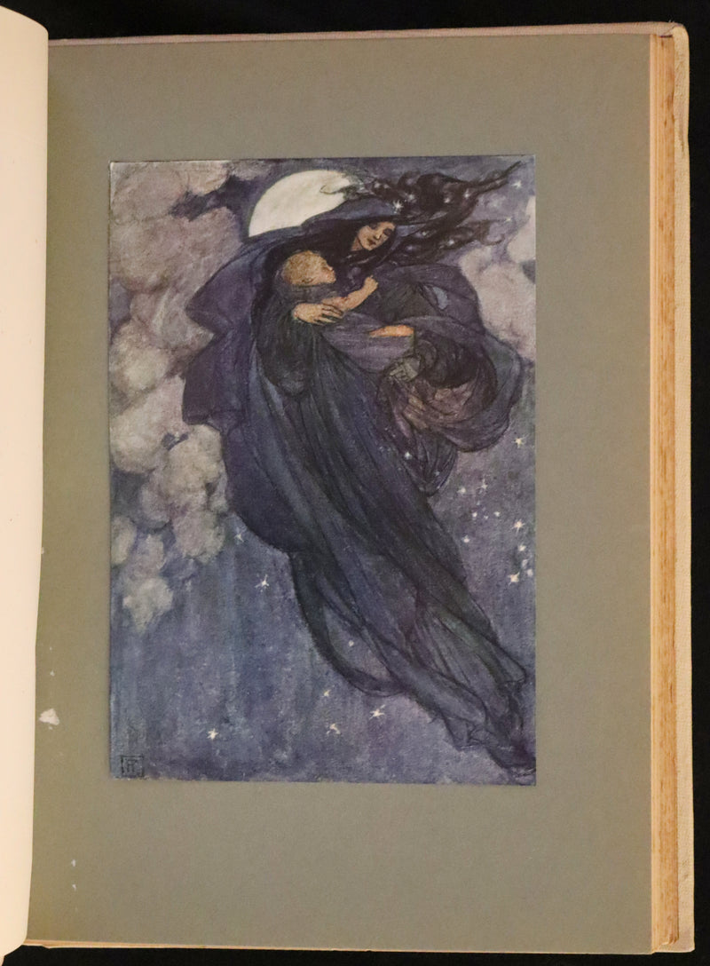 1912 Rare First Edition - Tennyson's Guinevere Illustrated by Pre-Raphaelite Florence Harrison.