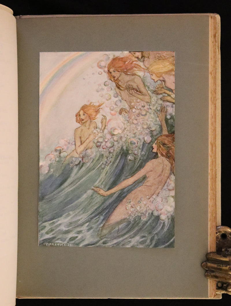 1912 Rare First Edition - Tennyson's Guinevere Illustrated by Pre-Raphaelite Florence Harrison.