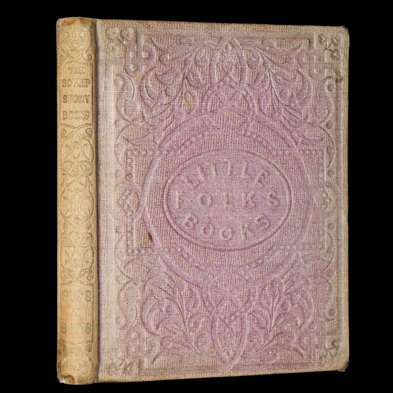 1840 Scarce Book - Little Folk Fairy Tales, Puss in Boots, The White Cat, The Ugly Little Duck, ... Illustrated.