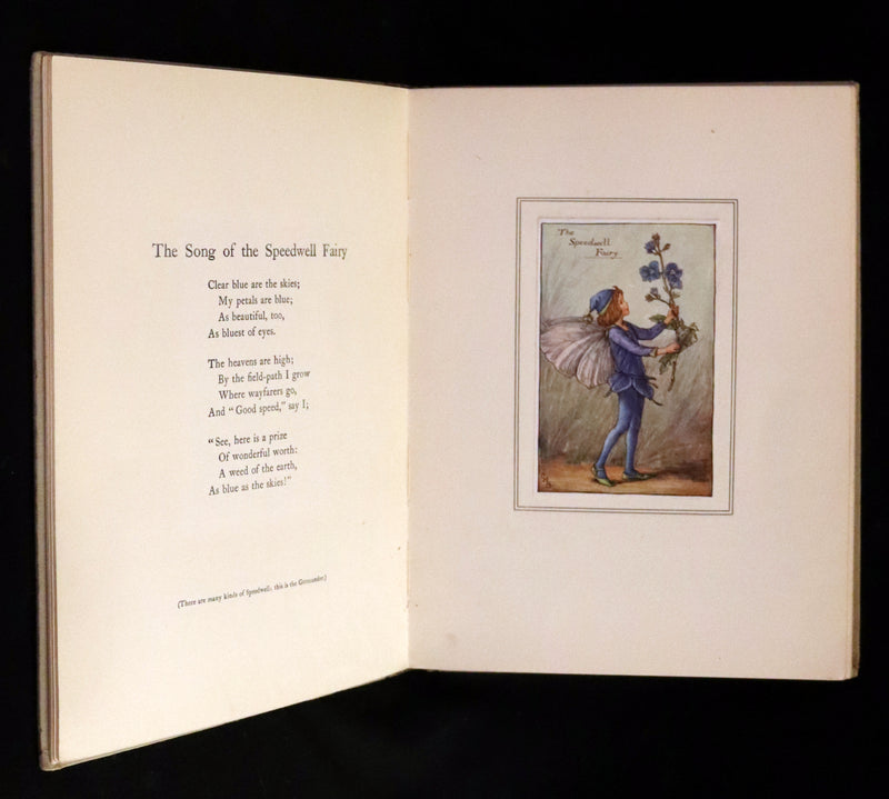 1930 First Edition - Flower Songs of the Seasons by Cicely Mary Barker with Music.