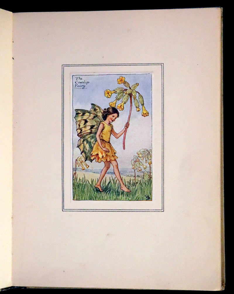 1930 First Edition - Flower Songs of the Seasons by Cicely Mary Barker with Music.