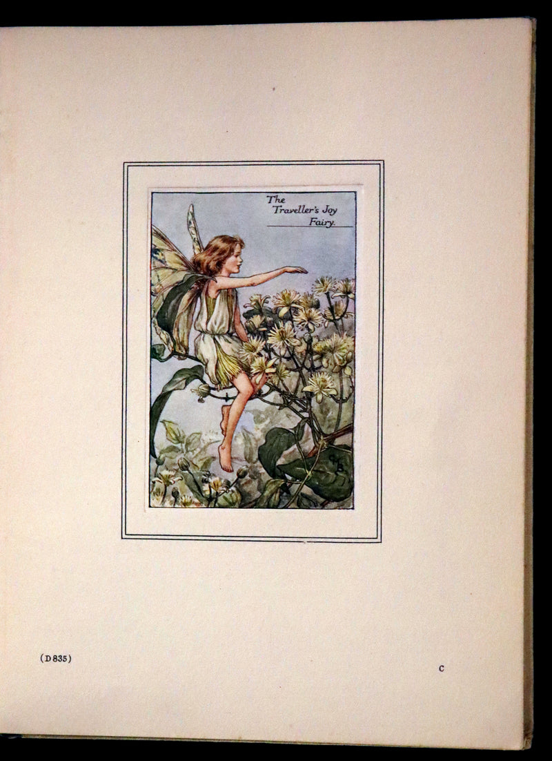 1930 First Edition - Flower Songs of the Seasons by Cicely Mary Barker with Music.