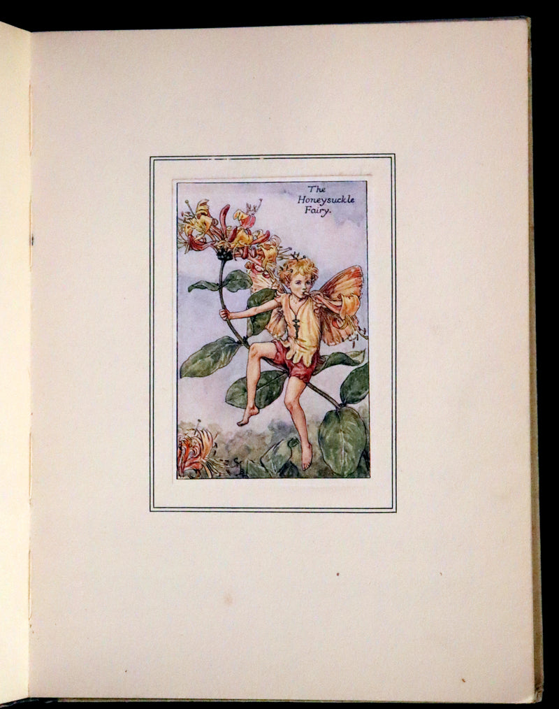 1930 First Edition - Flower Songs of the Seasons by Cicely Mary Barker with Music.