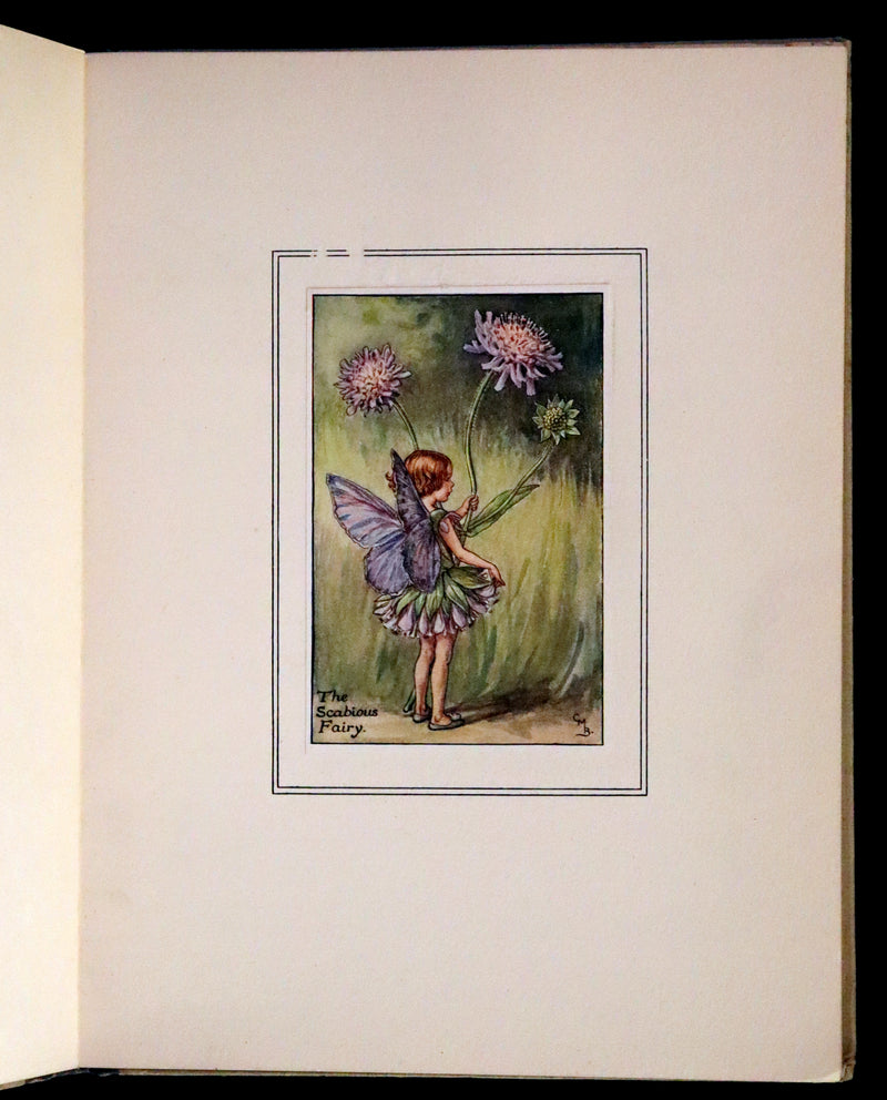 1930 First Edition - Flower Songs of the Seasons by Cicely Mary Barker with Music.