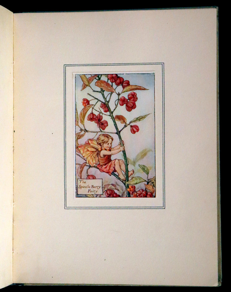 1930 First Edition - Flower Songs of the Seasons by Cicely Mary Barker with Music.