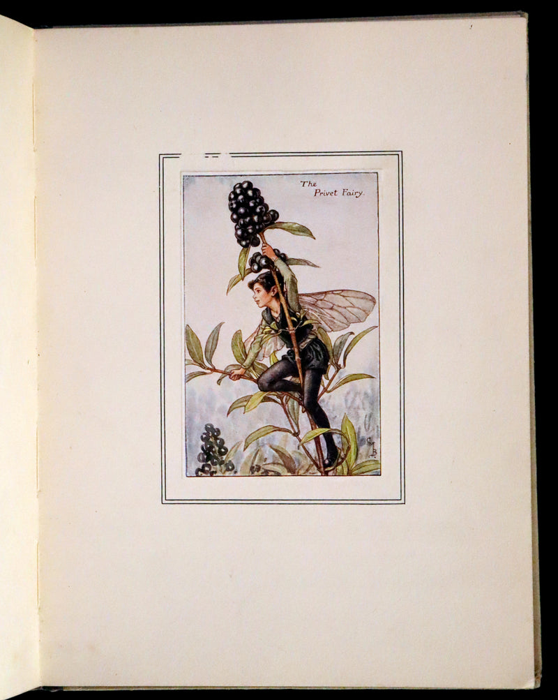 1930 First Edition - Flower Songs of the Seasons by Cicely Mary Barker with Music.