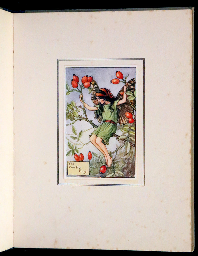 1926 First Edition - Flower Fairies of the Autumn Songs with Music by Cicely Mary Barker.