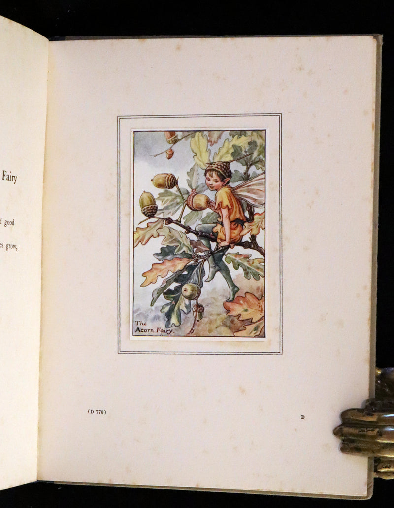 1926 First Edition - Flower Fairies of the Autumn Songs with Music by Cicely Mary Barker.