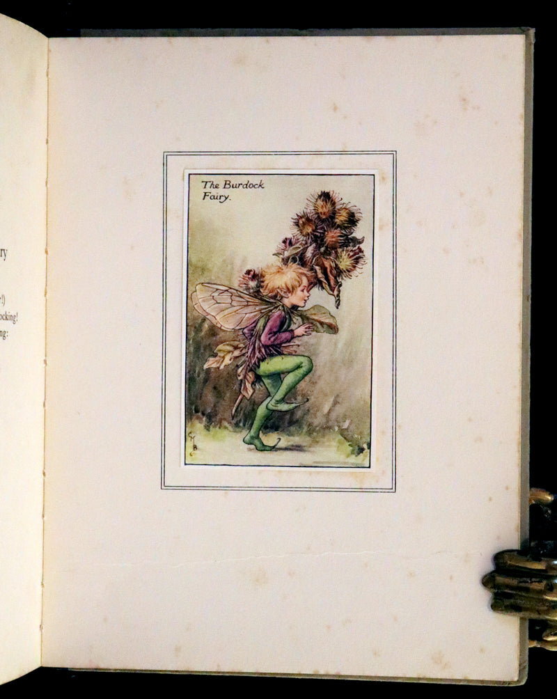 1926 First Edition - Flower Fairies of the Autumn Songs with Music by Cicely Mary Barker.