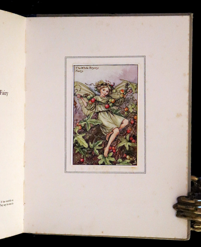 1926 First Edition - Flower Fairies of the Autumn Songs with Music by Cicely Mary Barker.