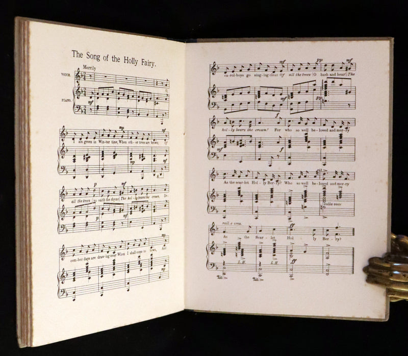 1926 First Edition - Flower Fairies of the Autumn Songs with Music by Cicely Mary Barker.