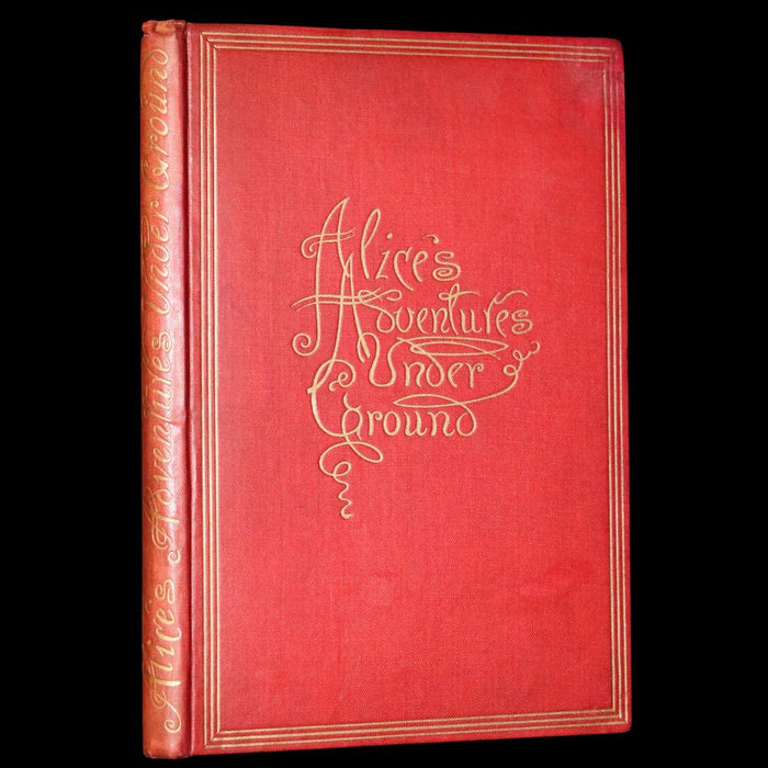 1886 Rare First Edition - Alice's Adventures Under Ground illustrated by Lewis Carroll. Alice's Adventures in Wonderland.