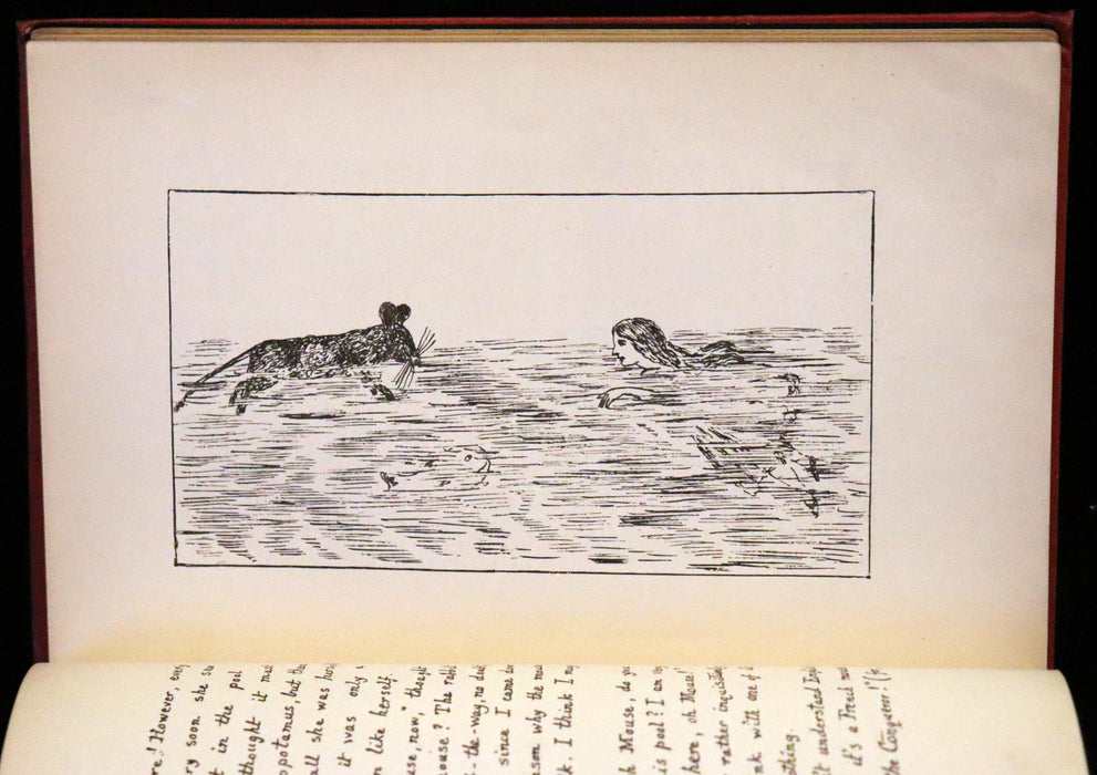 1886 Rare First Edition - Alice's Adventures Under Ground illustrated by Lewis Carroll. Alice's Adventures in Wonderland.