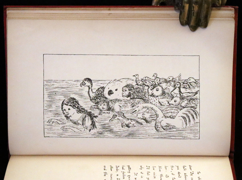 1886 Rare First Edition - Alice's Adventures Under Ground illustrated by Lewis Carroll. Alice's Adventures in Wonderland.