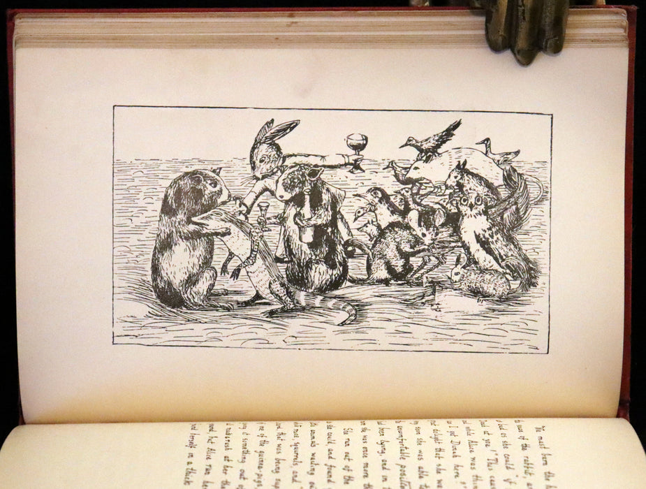 1886 Rare First Edition - Alice's Adventures Under Ground illustrated by Lewis Carroll. Alice's Adventures in Wonderland.