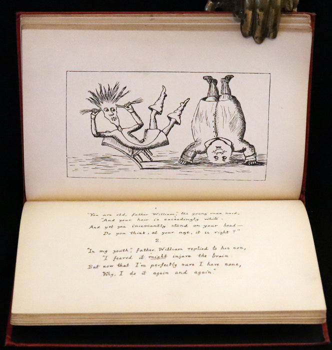 1886 Rare First Edition - Alice's Adventures Under Ground illustrated by Lewis Carroll. Alice's Adventures in Wonderland.