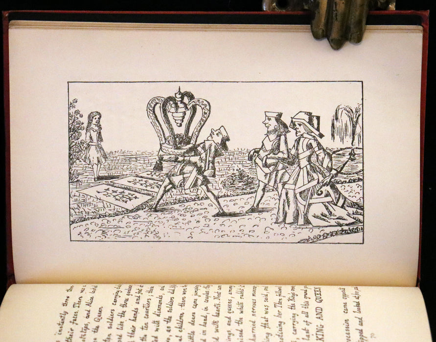 1886 Rare First Edition - Alice's Adventures Under Ground illustrated by Lewis Carroll. Alice's Adventures in Wonderland.