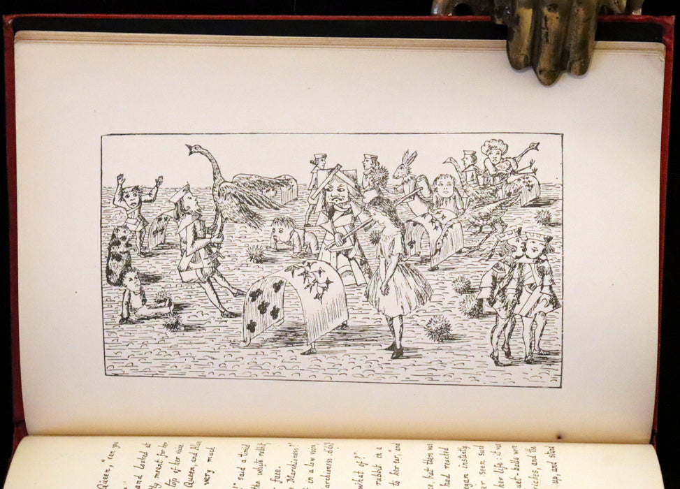 1886 Rare First Edition - Alice's Adventures Under Ground illustrated by Lewis Carroll. Alice's Adventures in Wonderland.