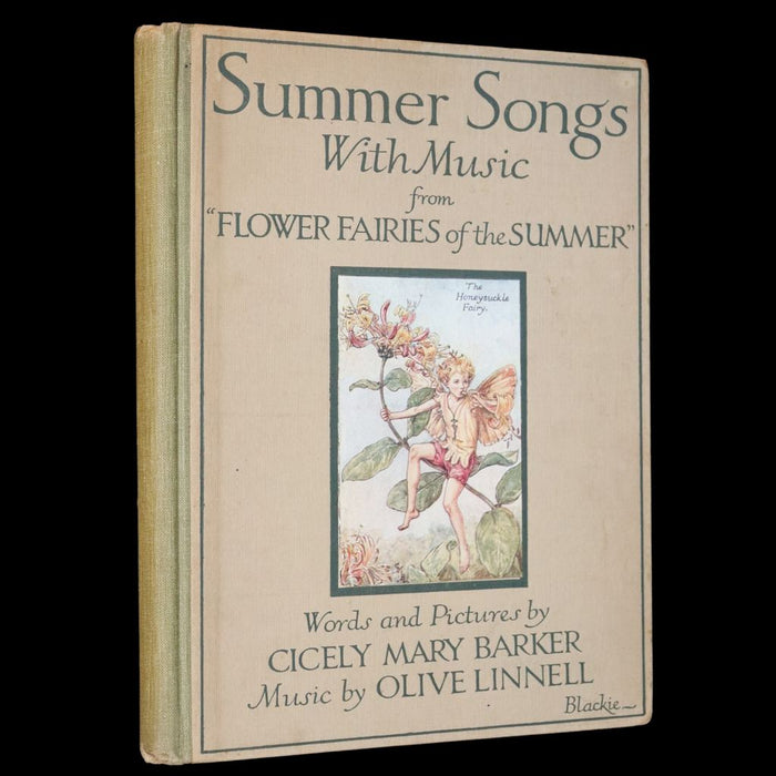 1926 First Edition - Flower Fairies of the Summer Songs with Music by Cicely Mary Barker.