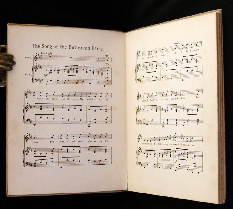 1926 First Edition - Flower Fairies of the Summer Songs with Music by Cicely Mary Barker.