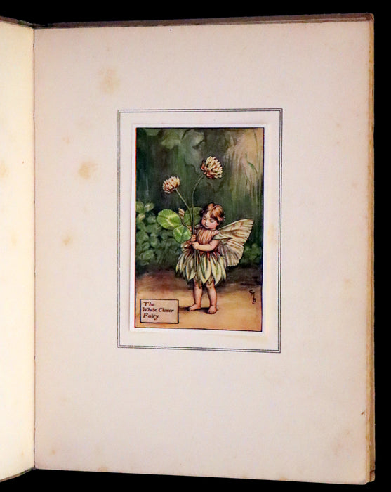 1926 First Edition - Flower Fairies of the Summer Songs with Music by Cicely Mary Barker.