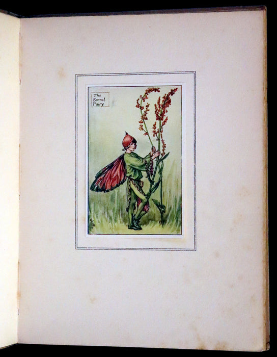 1926 First Edition - Flower Fairies of the Summer Songs with Music by Cicely Mary Barker.