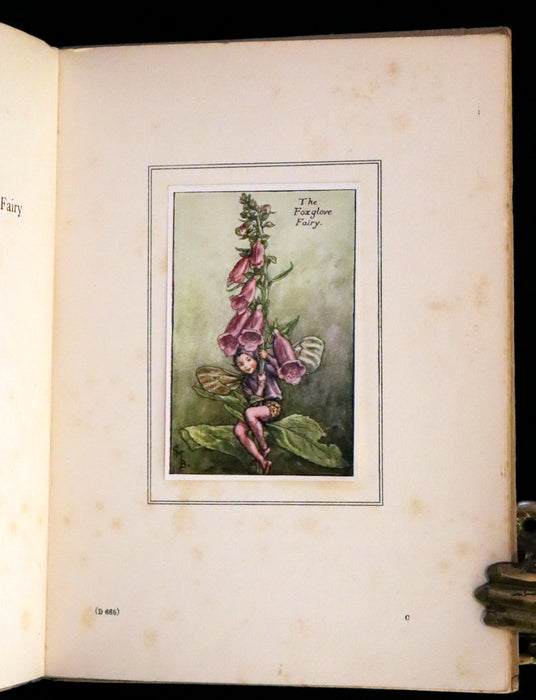 1926 First Edition - Flower Fairies of the Summer Songs with Music by Cicely Mary Barker.