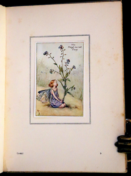 1926 First Edition - Flower Fairies of the Summer Songs with Music by Cicely Mary Barker.