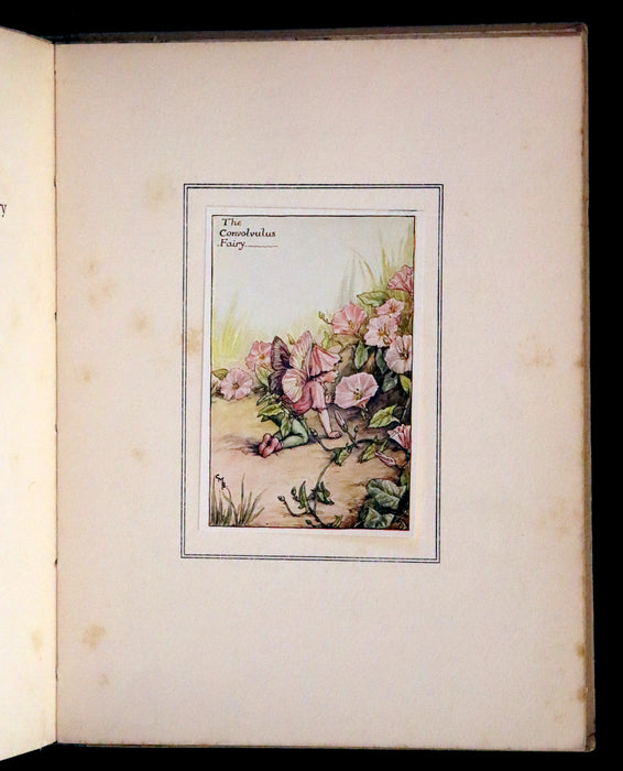 1926 First Edition - Flower Fairies of the Summer Songs with Music by Cicely Mary Barker.