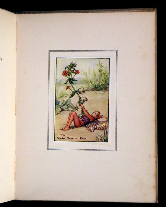 1926 First Edition - Flower Fairies of the Summer Songs with Music by Cicely Mary Barker.