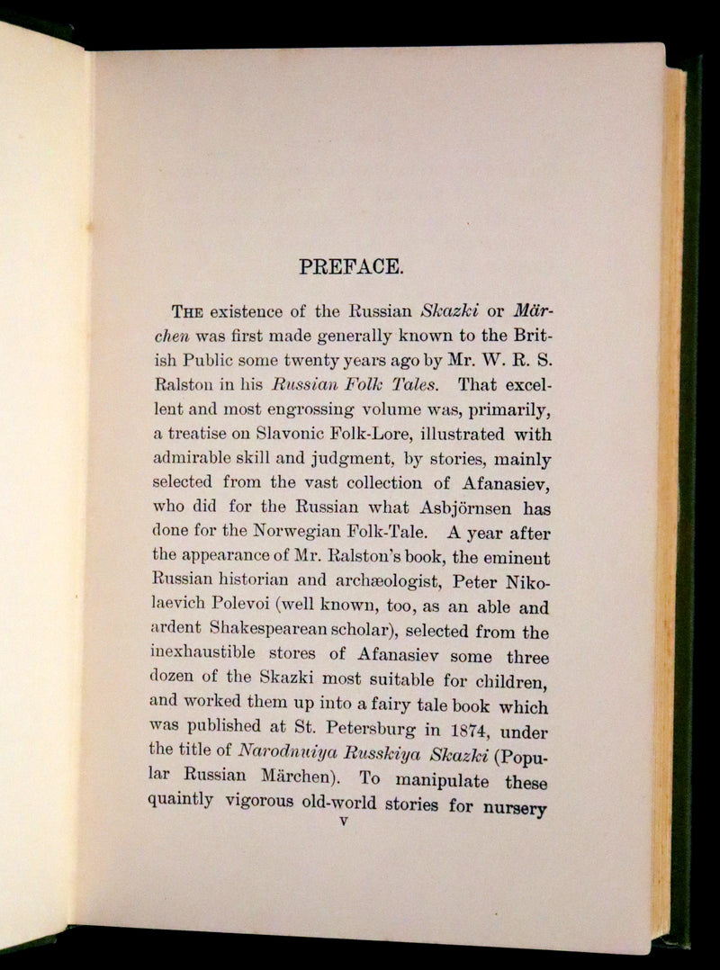 1900 Scarce Edition - Russian Fairy Tales from the Skazki of Polevoi by R. Nisbet Bain.