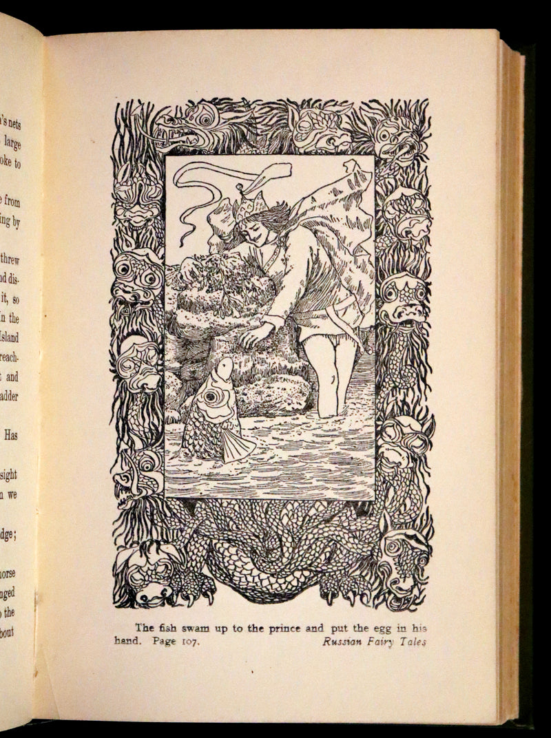 1900 Scarce Edition - Russian Fairy Tales from the Skazki of Polevoi by R. Nisbet Bain.