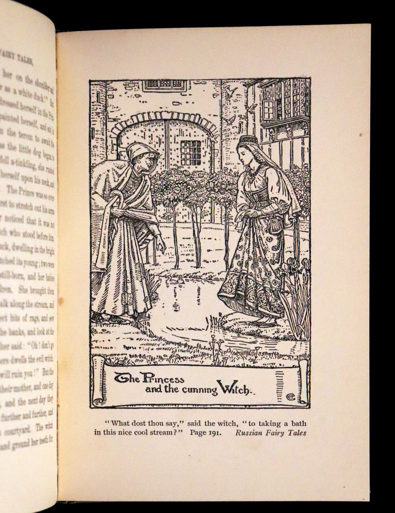 1900 Scarce Edition - Russian Fairy Tales from the Skazki of Polevoi by R. Nisbet Bain.