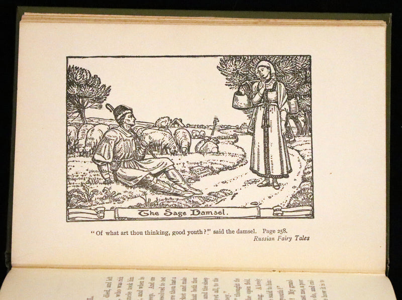 1900 Scarce Edition - Russian Fairy Tales from the Skazki of Polevoi by R. Nisbet Bain.