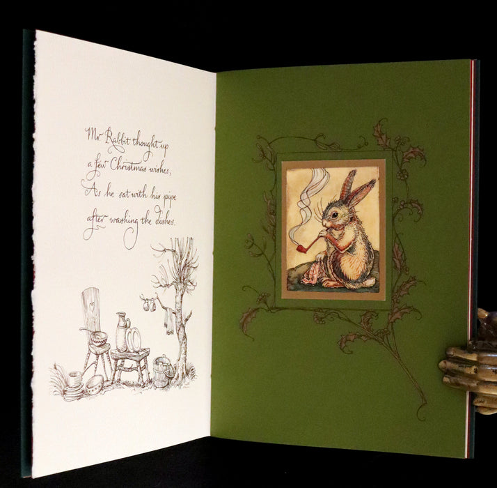 2007 Rare Edition - Mr. Rabbit's Christmas Wish Translated for Humans by Charles van Sandwyk.