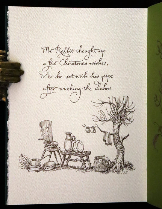 2007 Rare Edition - Mr. Rabbit's Christmas Wish Translated for Humans by Charles van Sandwyk.